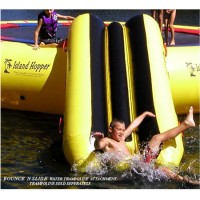 ISLANDHOPPER Water Bouncer Side Attachment Bouncer Slide - Multiple Colors   